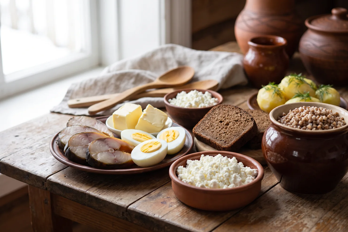 Продукты по группам: белки, жиры и углеводы